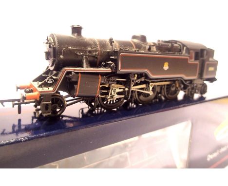 Bachmann 32-350, Class 4MT 80061, Black, Early Crest, brake rod fitted, in excellent condition, boxed. P&amp;P Group 1 (£14+V