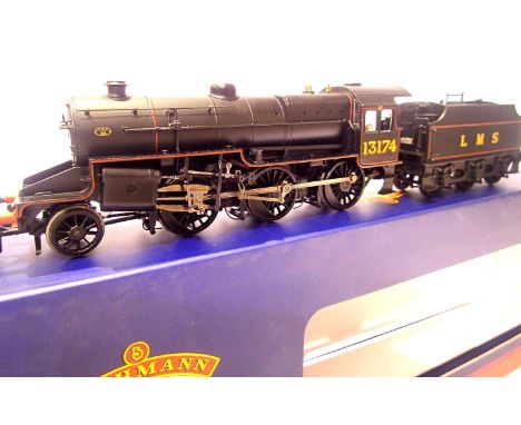 Bachmann 32-178A, Crab, 13174, LMS Black, in very near mint condition, boxed. P&amp;P Group 1 (£14+VAT for the first lot and 