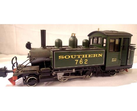 Bachmann G scale, 45mm locomotive 12v electric Lynton and Barnstaple Lyn 762, Southern Green in excellent condition, unboxed.