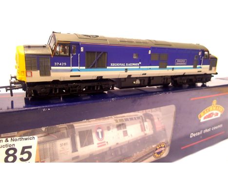 Bachmann 32-376, Class 37, Eisteddfod Genedlaethol, 37429, Regional Railways, in very near mint condition, box with slight we