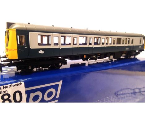 Dapol 4D-009-007, Class 121, BR Blue/Grey, 55032, Welsh Dragon, in very near mint condition, boxed. P&amp;P Group 1 (£14+VAT 