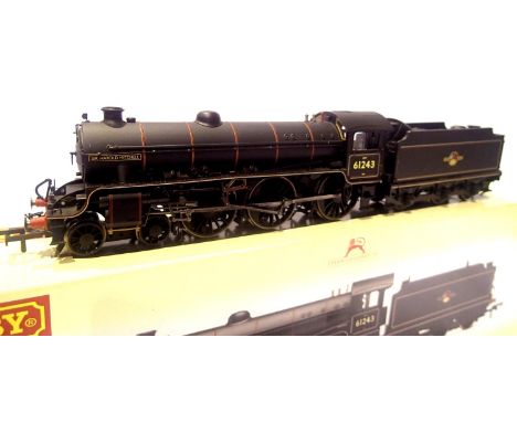 Hornby R3000 Class B1, Sir Harold Mitchell, 61243, BR Black, Late Crest, no detail pack, in excellent condition, boxed. P&amp