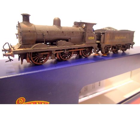 Bachman 31-461 Class C, 1256, Southern Black, weathered, in excellent condition, boxed. P&amp;P Group 1 (£14+VAT for the firs