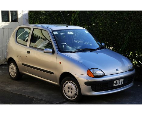 Fiat Seicento SX three door hatchback, finished in grey metallic (with MOT and Road tax) fair condition first registered 5th 