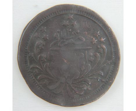 1889 French Exposition Universelle bronze commemorative - vF. UK P&amp;P Group 0 (£6+VAT for the first lot and £1+VAT for sub