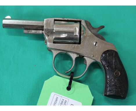 An 'American bulldog' five shot revolver in .32 R/fire cal