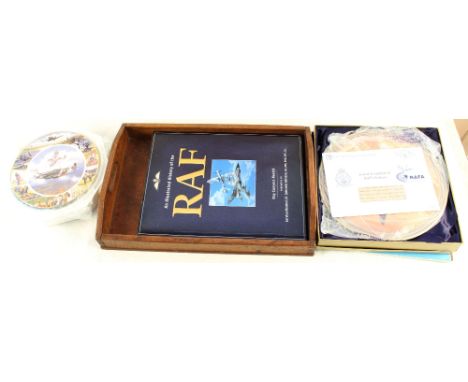 RAF related publications with two 'collector' plates, one being by Worcester