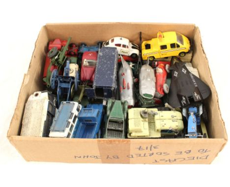 Various unboxed models, Corgi, Dinky, Charbens etc