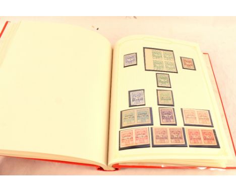 An album of Russian stamps, a comprehensive collection to include SG1 10K blue and brown, other early issue varieties, two SG