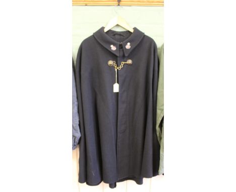 A vintage Police cape with Essex Police insignia