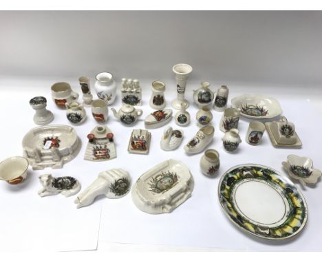 A collection of 1924 Wembley British Empire Carltonware.