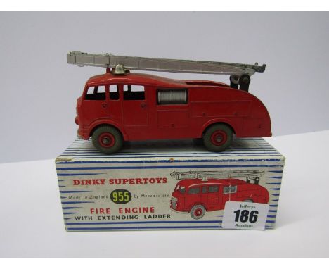 MODEL CAR, Dinky Supertoys fire engine, model no. 955 in original box 