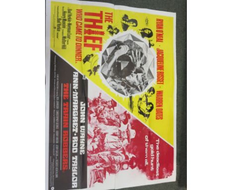 CINEMA, unframed cinema advertising poster, "The Thief who came to Dinner"