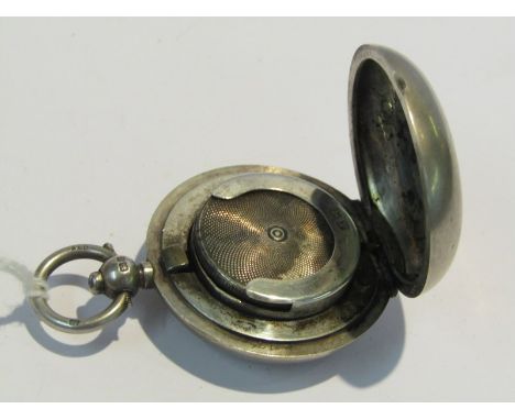 SILVER FOB SOVEREIGN CASE, for full sovereign
