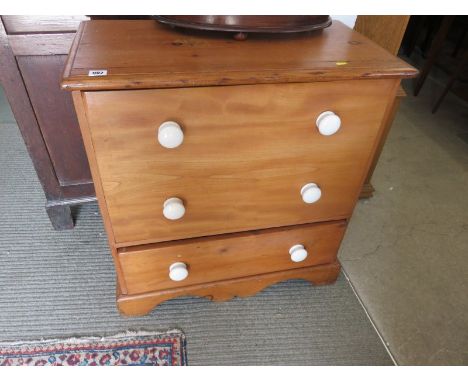 PINE FLOUR HUTCH, waxed pine lift top flour hutch with chest facade and white ceramic handles
