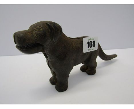 VICTORIAN NUT CRACKER, Victorian cast iron nut cracker in the form of a dog