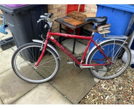 A red Raleigh spirit mountain bike COLLECT ONLY