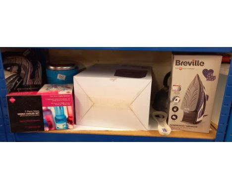 A vodka cooler set, iron &amp; shredder all boxed 