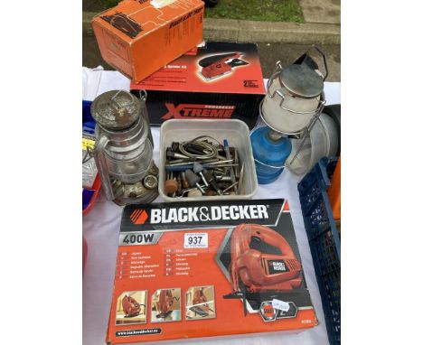 A Sander, Jigsaw, Bits &amp; 2 Wraps