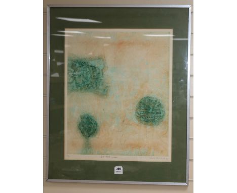 Shiochi Hasegawa, limited edition print, Nothara, 8/70, 59 x 49cm