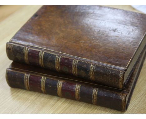 Brand, John - The History and Antiquities of the Town and County of the Town of Newcastle Upon Tyne, 2 vols, quarto, with an 