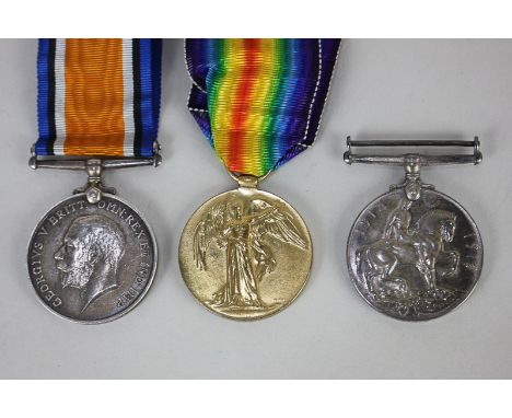 A pair of First World War medals, Victory and War, awarded to 288343 SPR. R. H. WINDEBANK. R.E. together with another War med