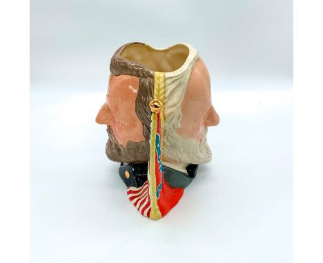 Regular issue. Two-faced jug. Black, grey, brown and red coloration.Ulysses Samuel Grant (1822 - 1885), a native of Ohio, was