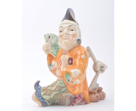 Shorter &amp; Son -&nbsp;a 1930s hand painted Doyly Carte Opera Co. ceramic character jug of Pooh - Bah from the Gilbert and 