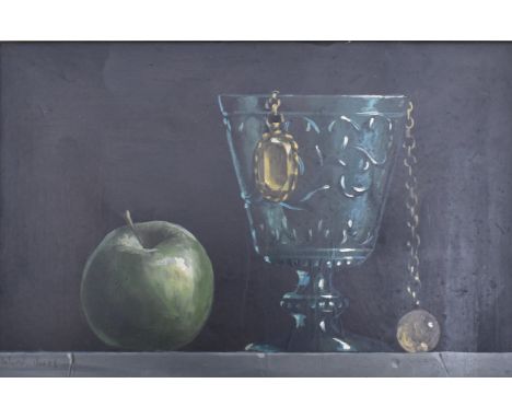 Deborah Jones - (1921-2012) - Bristol - A 20th century still life oil on board painting by local Bristol artist Deborah Jones