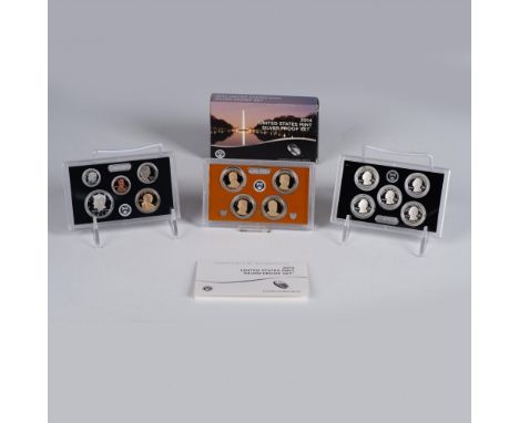 San Francisco Mint. Set includes a Penny, a Nickel, a Dime, a Half Dollar, a Silver Dollar, 5 America the Beautiful National 