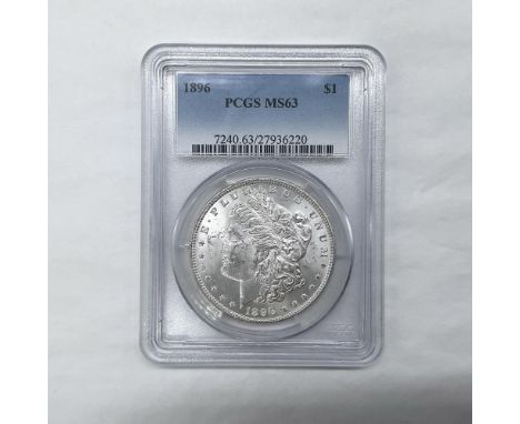 Philadelphia Mint with high field brilliance. The obverse side features Liberty in profile. She is shown in cap, flora, and c