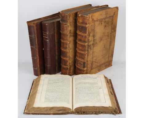 Antiquarian books, to include: Rapin de Thoyras, 'The History of England', third edition, 1743, 2 vols; John Rushworth, 'Hist