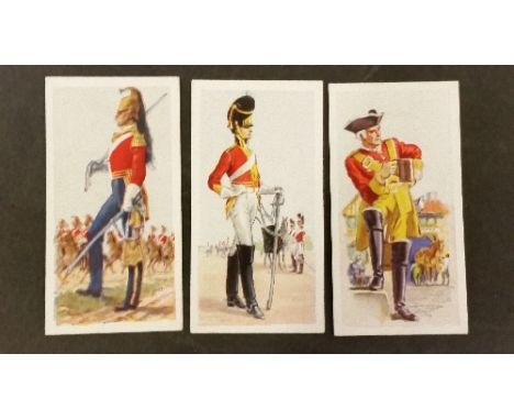 MIXED, complete (15+1), inc. Carreras (4), Army/Naval Uniforms, Airmen & Airwomen; Typhoo (4), Common Objects; Brooke Bond (2