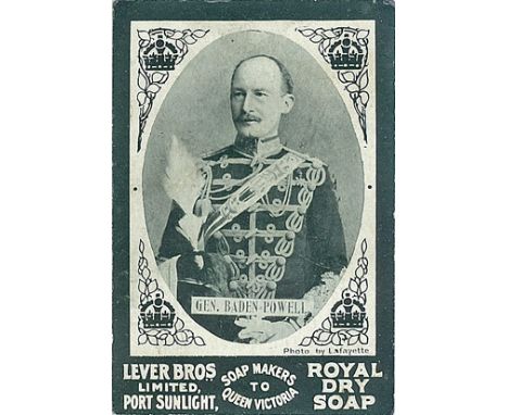 LEVER BROS, Celebrities, complete, large, inc. Baden-Powell, Churchill, Conan Doyle etc., creased (2), minimal scuffing to bl