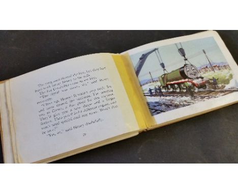 CHILDRENS BOOK, hardback edition of Henry The Green Engine by The Rev W Awdry, with yellow boards and green titles (stained),