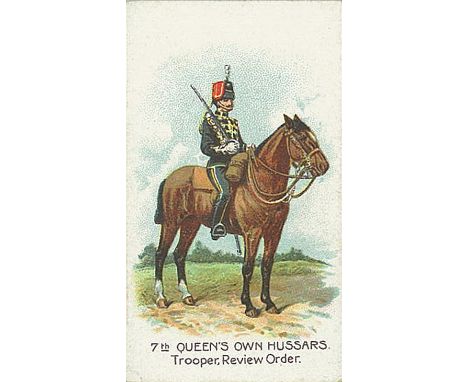 WILLS, Types of the British Army, complete, Scissors, some a.c.m., G to EX, 50