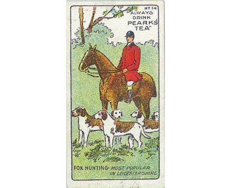 PEARK, Sports, No. 14 Fox Hunting, Every-Body's Tea-Time back, G