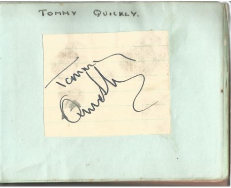 1964-65 Music vintage autograph book over 30 fantastic signatures from some of music greats of the sixties includes Karl Denv