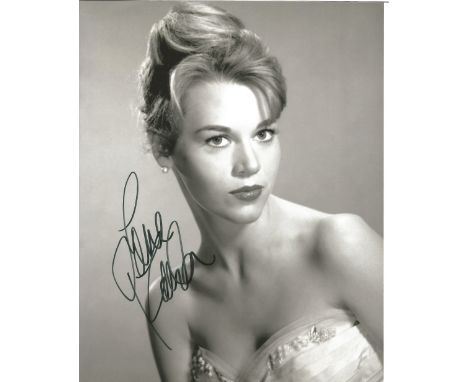 Jane Fonda signed 10x8 rare stunning black and white photo. Jane Seymour Fonda (born December 21, 1937) is an American actres