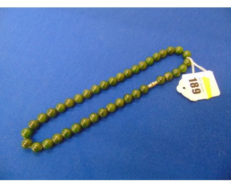 A necklace possible Jade