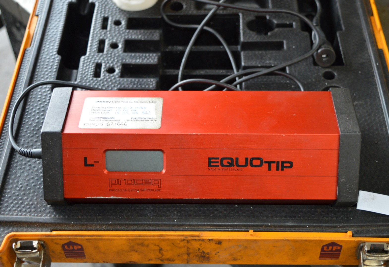 1 x Equotip Proceq Portable Hardness Tester For Testing For Hardness