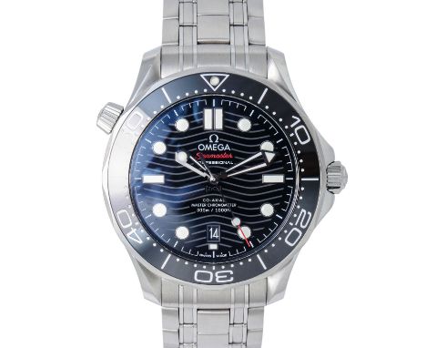 OMEGA Seamaster Diver 300M "Schwarz", Ref. 210.30.42.20.01.001. Herrenuhr. Aktueller Neupreis: 5.600,- Euro. Edelstahl. Autom