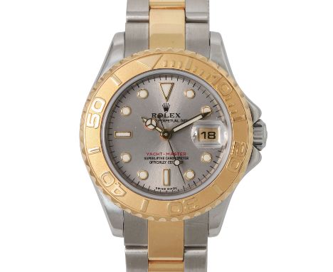 ROLEX Lady-Yachtmaster, Ref. 169623. Damenuhr. Edelstahl/Gold 18K. Automatic-Werk, Kaliber 2235. Serien Nr. K172512. Guter Zu