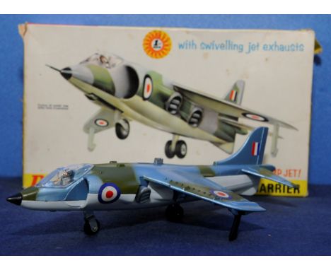 Dinky Hawker Harrier Jet with swivelling jet exhausts 722 in original box