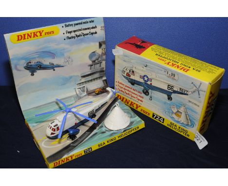 Dinky Sea King helicopter 724 in original box