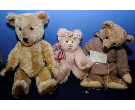 The Cotswold Bear Company 'The Shakespeare Collection' 'Titania' limited edition 26/100 (approx. 41cm), Forget me not bear 20