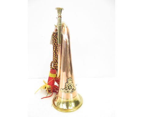 Copper army bugle 