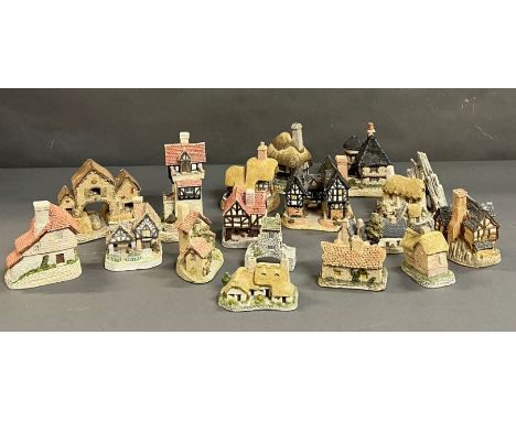 A selection of David Winter model cottages 