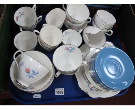 Royal Albert, 'Trent Rose' Part Tea Service, together with a Royal Albert 'Sorrento' pattern tea service ;- One Tray.