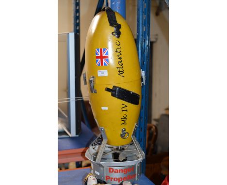 NOVELTY VINTAGE MKIV ATLANTIC UNDERWATER SEA SCOOTER     